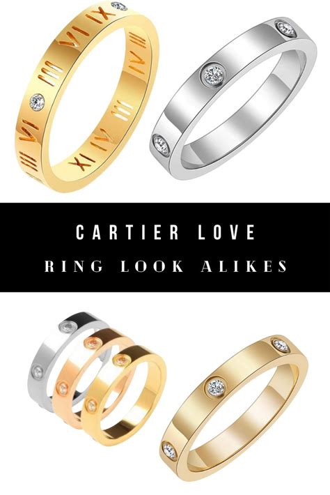 cartier infinity ring dupe|cartier dupe look alikes.